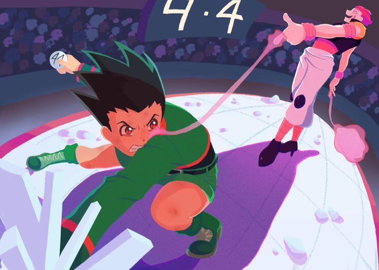 Gon vs Hisoka
