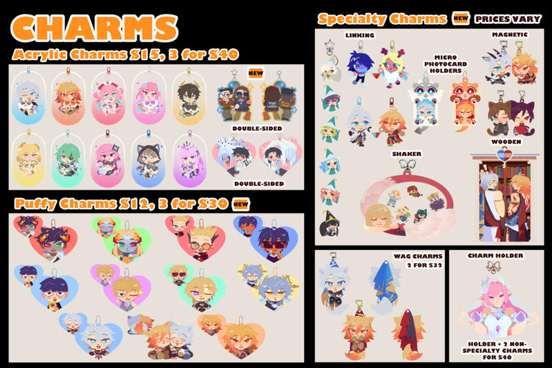 Charms Catalog